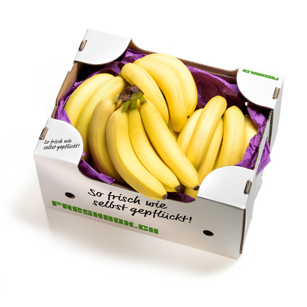 Bananenbox Freshbox Früchtebox